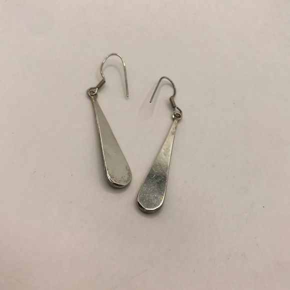 Multicolor Enamel Teardrop Earrings - Picture 4 of 6